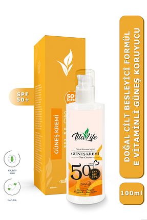 کرم ضد آفتاب صورت SPF 50 + İlla Life - کد 312893338