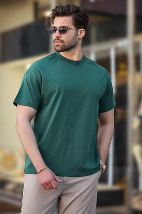 تیشرت سبز مردانه رگولار Madmext - کد 905757941