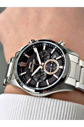 ساعت مچی متالیک مردانه 41-45 میلی متر Slazenger - کد 905768151