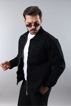 کت مشکی مردانه اورسایز LTC Jeans - کد 905757470