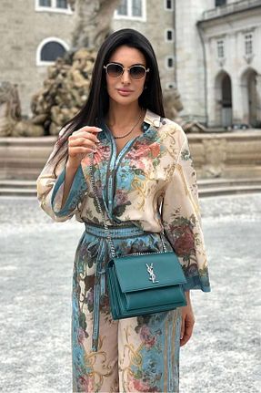 ست بالاتنه و پائین تنه رنگی زنانه بافتنی Neşeli Butik - کد 905771219