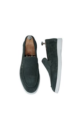 کفش کژوال خاکی مردانه جیر PAREZ - کد 905767924