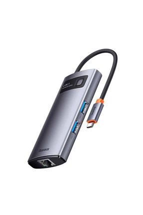 کابل و آداپتور طوسی Baseus - کد 336374005