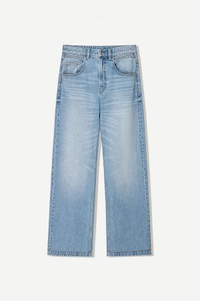 شلوار جین آبی مردانه رگولار Bershka - کد 905798369