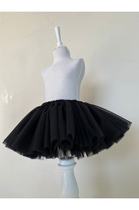 دامن مشکی بچه گانه پلی استر MODA - کد 905808938