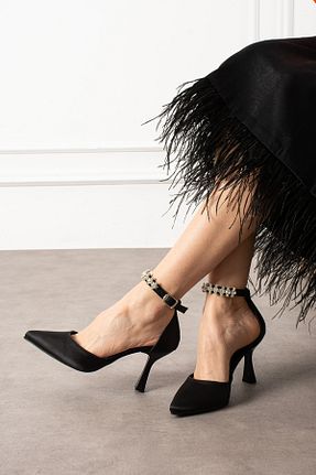 کفش مجلسی مشکی زنانه چرم مصنوعی YARENAY - کد 905823542