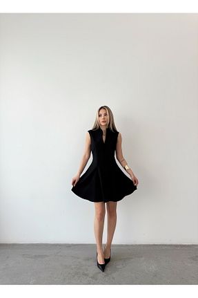 لباس مشکی زنانه بافتنی Somut istanbul - کد 905833656