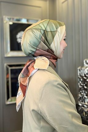 روسری رنگی پلی استر Armine - کد 832317631