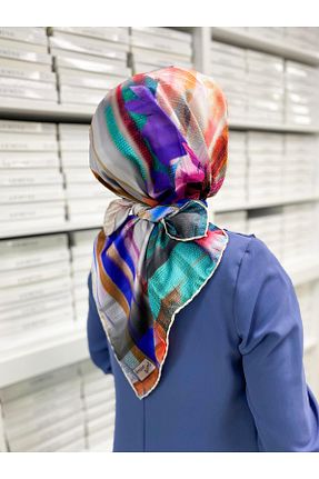 روسری رنگی پلی استر Armine - کد 356114957