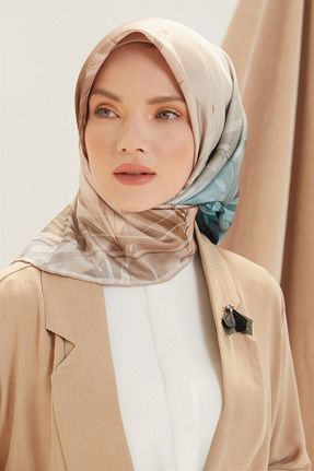 روسری رنگی پلی استر Armine - کد 337850196