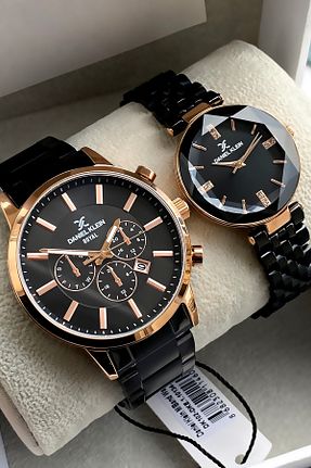 ساعت مچی مشکی زنانه 31-34 میلی متر Daniel Klein - کد 867187619