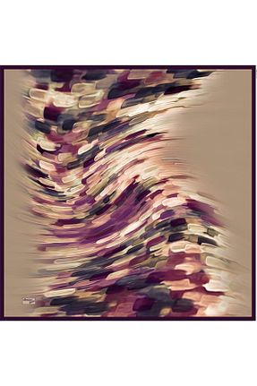 روسری رنگی پلی استر Armine - کد 162293280