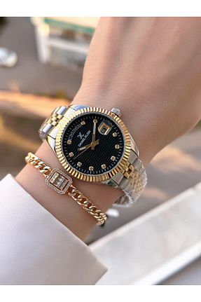 ساعت مچی مشکی زنانه 31-35 میلی متر Daniel Klein - کد 917709066