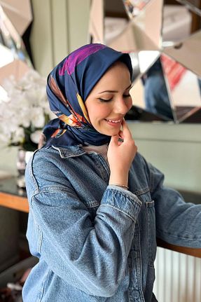 روسری رنگی پلی استر Armine - کد 340755690