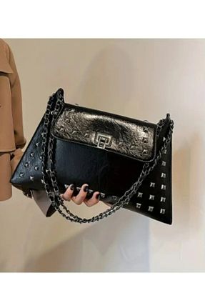 کیف دوشی مشکی زنانه ARONA - کد 905927592