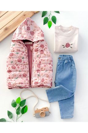 ست نوزادی صورتی بچه گانه پنبه ای Bolly Baby - کد 905926151