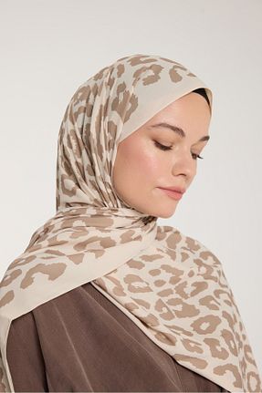 شال قهوه ای زنانه PURESCARFS - کد 905957688