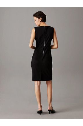 لباس مشکی زنانه بافتنی Calvin Klein - کد 905965018