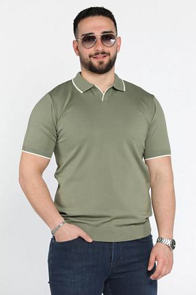 تیشرت خاکی مردانه رگولار MİSHAR İTALİA - کد 906016485