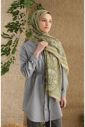 شال سبز زنانه Fatma Atasoy - کد 906016416