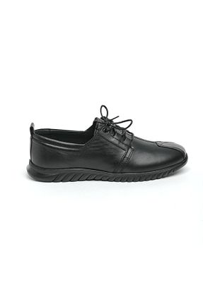 کفش کژوال مشکی مردانه پاشنه کوتاه (1 - 4 سانتی متر) Derinet - کد 906021356