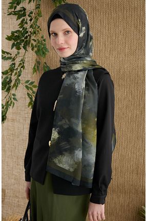 شال خاکی زنانه Fatma Atasoy - کد 906021745