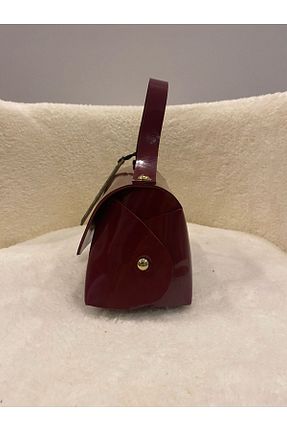 کیف دستی زرشکی زنانه ابعاد کوچک YMZBAG - کد 906024152