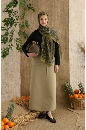 شال سبز زنانه Fatma Atasoy - کد 906016665