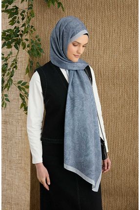 شال آبی زنانه Fatma Atasoy - کد 906017231