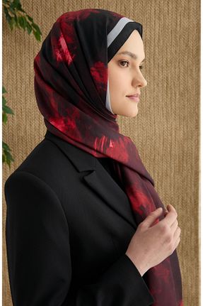شال قرمز زنانه Fatma Atasoy - کد 906021632