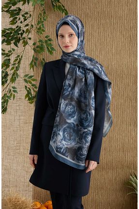 شال آبی زنانه Fatma Atasoy - کد 906018090