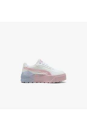 کفش اسنیکر سفید زنانه بند دار Puma - کد 886842605