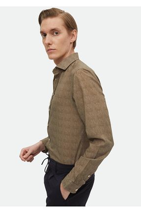 پیراهن خاکی مردانه رگولار Ramsey - کد 816741806