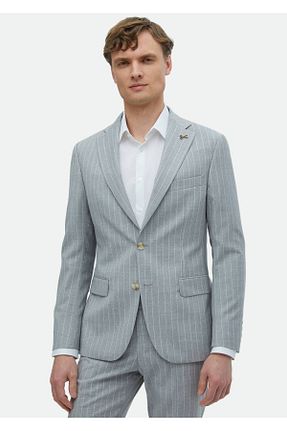 کت و شلوار طوسی مردانه بافتنی Ramsey - کد 841229699
