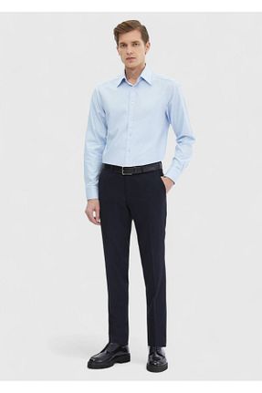 پیراهن آبی مردانه رگولار Ramsey - کد 892337108