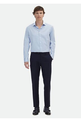پیراهن آبی مردانه رگولار Ramsey - کد 887526626