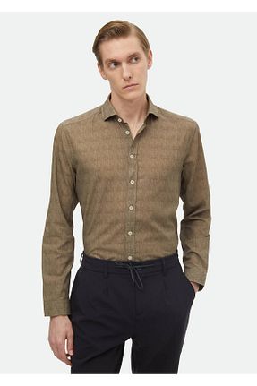 پیراهن خاکی مردانه رگولار Ramsey - کد 816741806