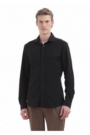 پیراهن مشکی مردانه اسلیم فیت Ramsey - کد 776481629