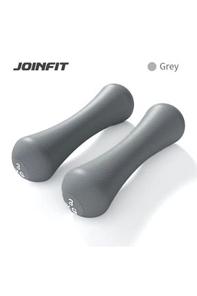 دمبل و صفحه وزنه طوسی نئوپرن JOINFIT - کد 906101110
