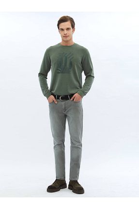 شلوار قهوه ای مردانه جین Kip - کد 874898139