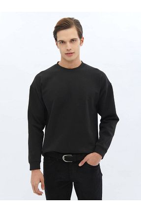 سوئیشرت مشکی مردانه چاپی Kip - کد 874897780