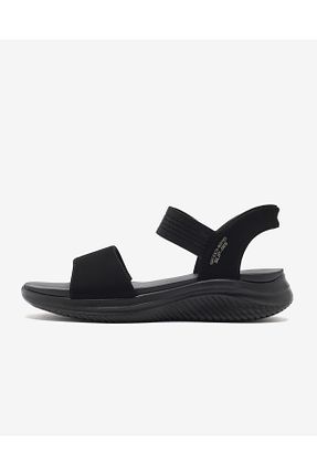 صندل مشکی زنانه Skechers - کد 862838254