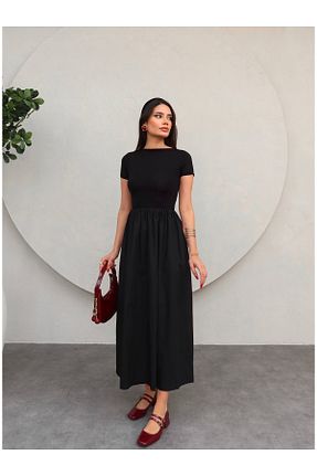 لباس مشکی زنانه بافتنی ESRAHELVACI - کد 906093940