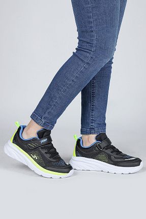 کفش اسنیکر مشکی بچه گانه بند دار Jump - کد 795480517