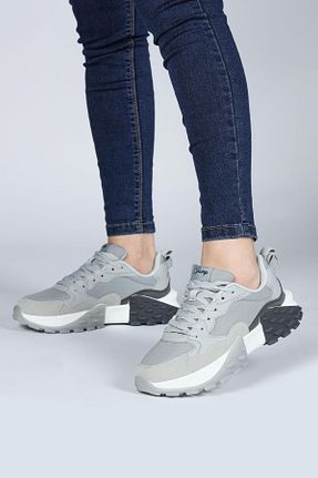 کفش اسنیکر سبز زنانه بند دار Jump - کد 738826038