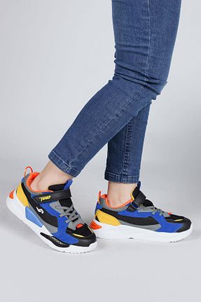 کفش اسنیکر مشکی زنانه بند دار Jump - کد 795486658