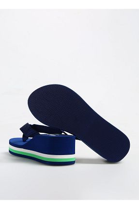 دمپائی سرمه ای زنانه پاشنه تخت United Colors of Benetton - کد 906138843