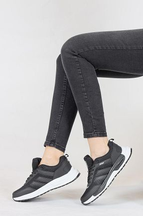 کفش اسنیکر مشکی زنانه بند دار Jump - کد 885919845