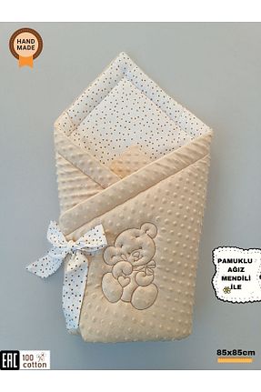 پتوی کودک و نوزاد بژ پنبه ای Bebella - کد 886743081