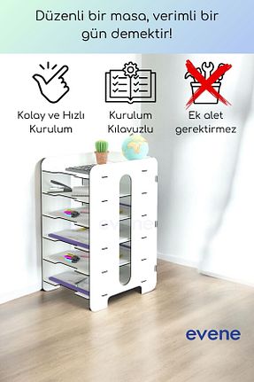 لوازم جانبی اداری سفید Evene - کد 906182083